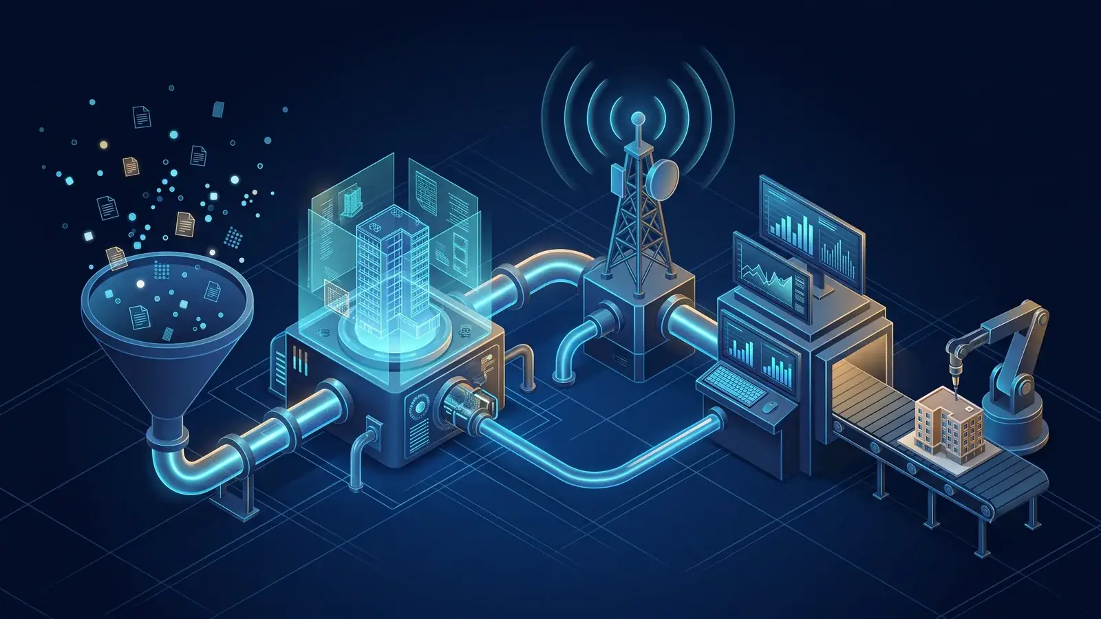 Fluxo da informação: coletar, gerar, comunicar, analisar e produzir